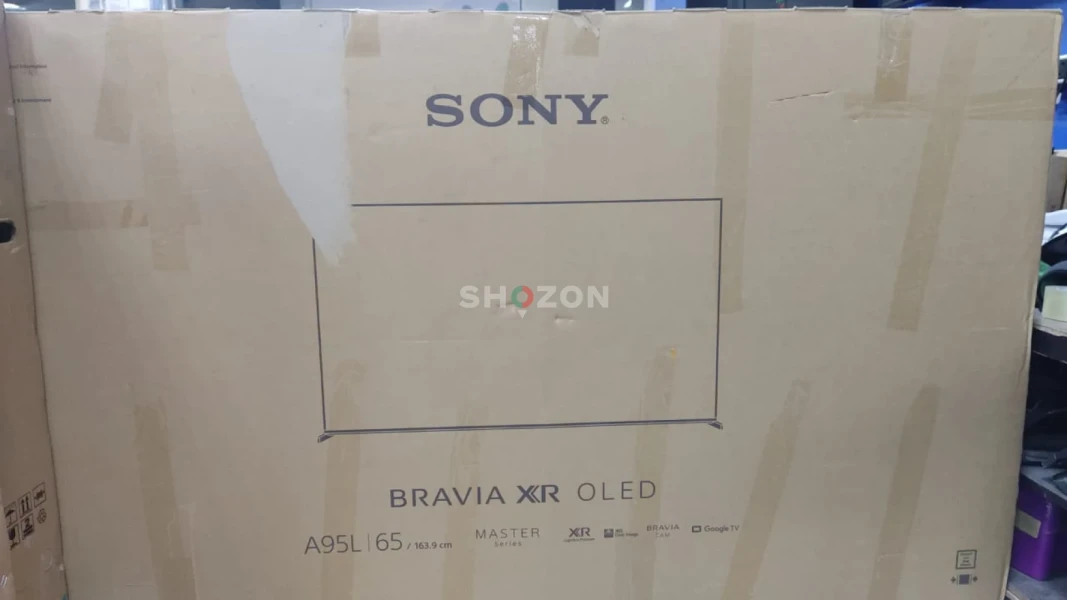 Sony QD-OLED 65 inch BRAVIA XR A95L Series 4K Ultra HD TV: Smart Google TV with Dolby Vision HDR and Exclusive Gaming Features for The Playstation® 5 XR65A95L- 2023 Model - UAE Version