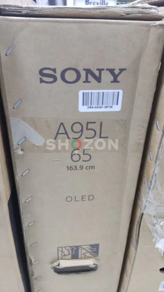 Sony QD-OLED 65 inch BRAVIA XR A95L Series 4K Ultra HD TV: Smart Google TV with Dolby Vision HDR and Exclusive Gaming Features for The Playstation® 5 XR65A95L- 2023 Model - UAE Version