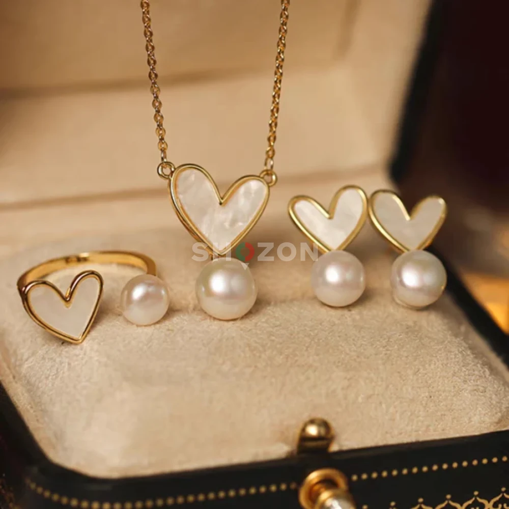 pearl jewellery set 