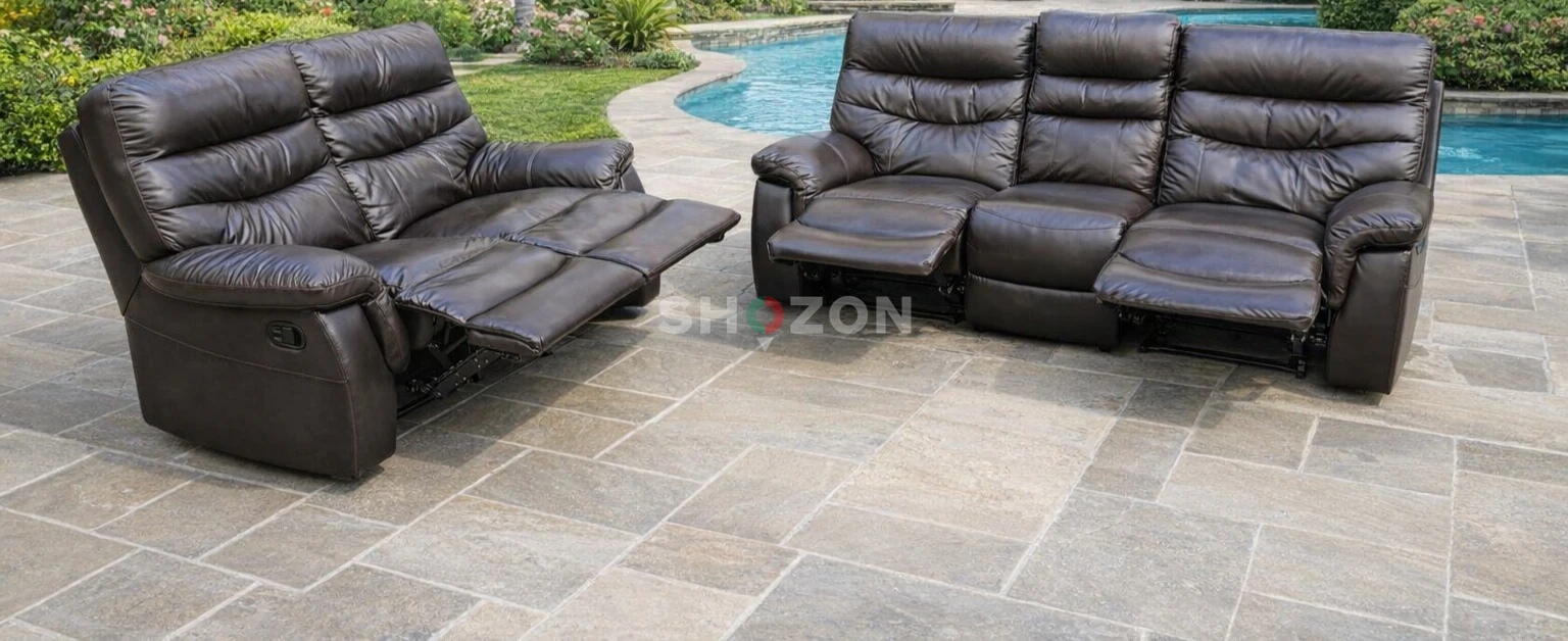 Sofa Pure Lather 7 Seater