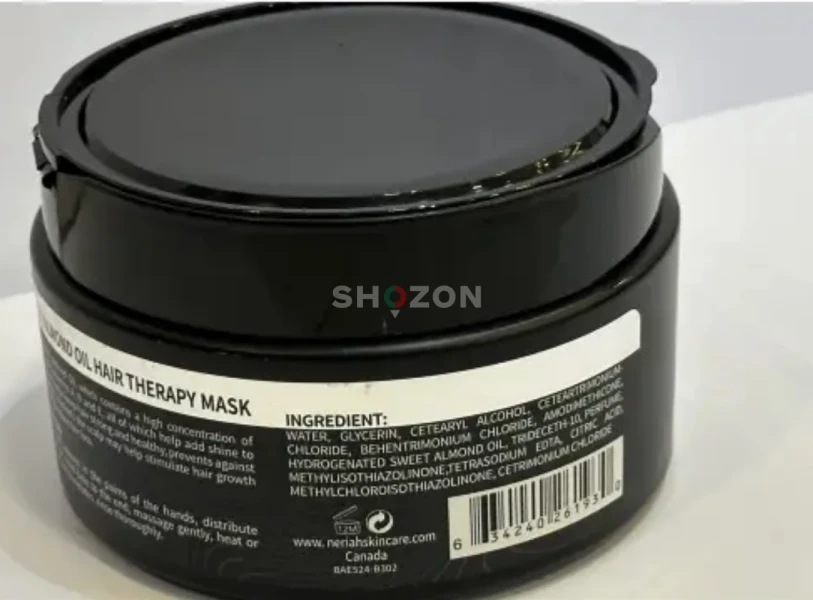 neriah sweet almond hair mask