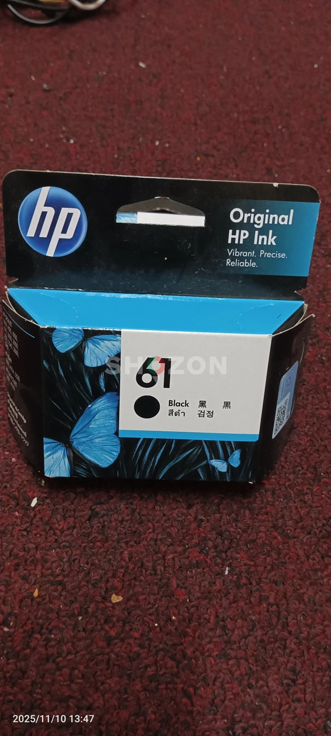 HP 61 Black Ink Cartridge – Brand New, Great Value!