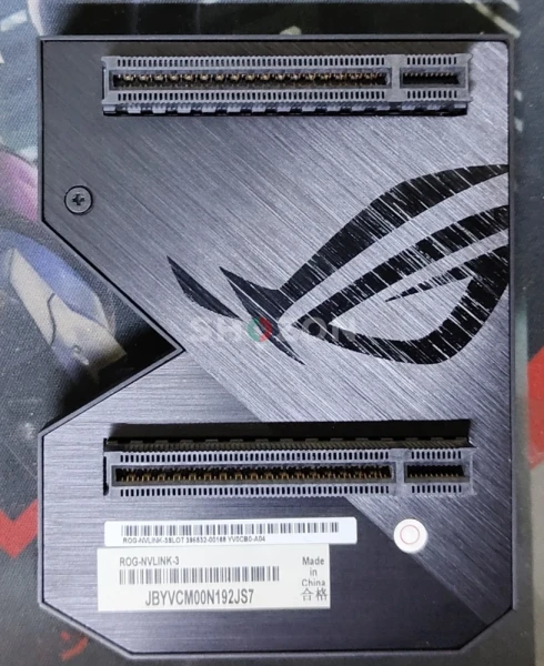 Asus Rog RGB Gaming Nvlink Connector For Dual GPUs 
