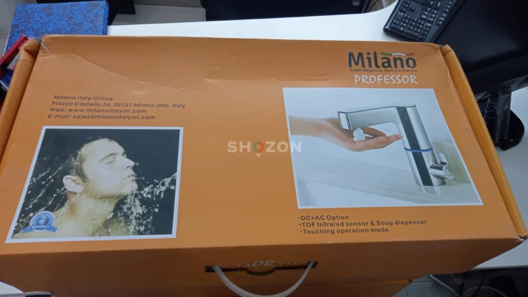 Milano Professor Sensor Mixer and Soap Dispencer