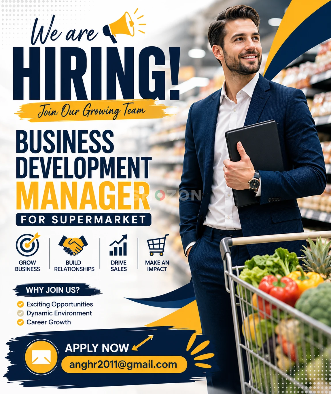Business Development Manager – Supermarket