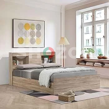 Double Size Bed 🛏️ with Mattress – Comfort & Style for Your Room 