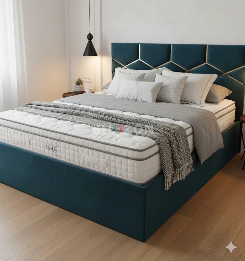 ✨ Brand New! Elegant King Size Bed (with/without Mattress)