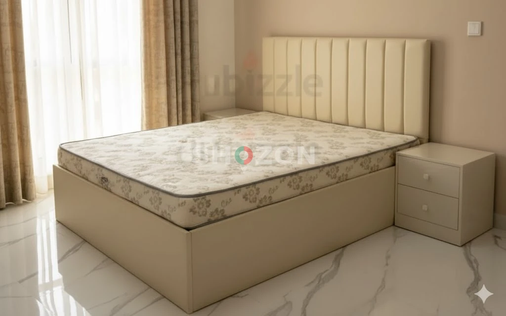 Premium King Size Bed with Comfortable Mattress – Limited Time Offer