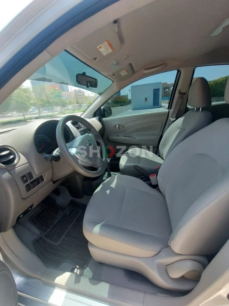 Nissan Sunny Model - 2018 GCC Spec's  KM - 169000 Single Owner Rear Sensor. 