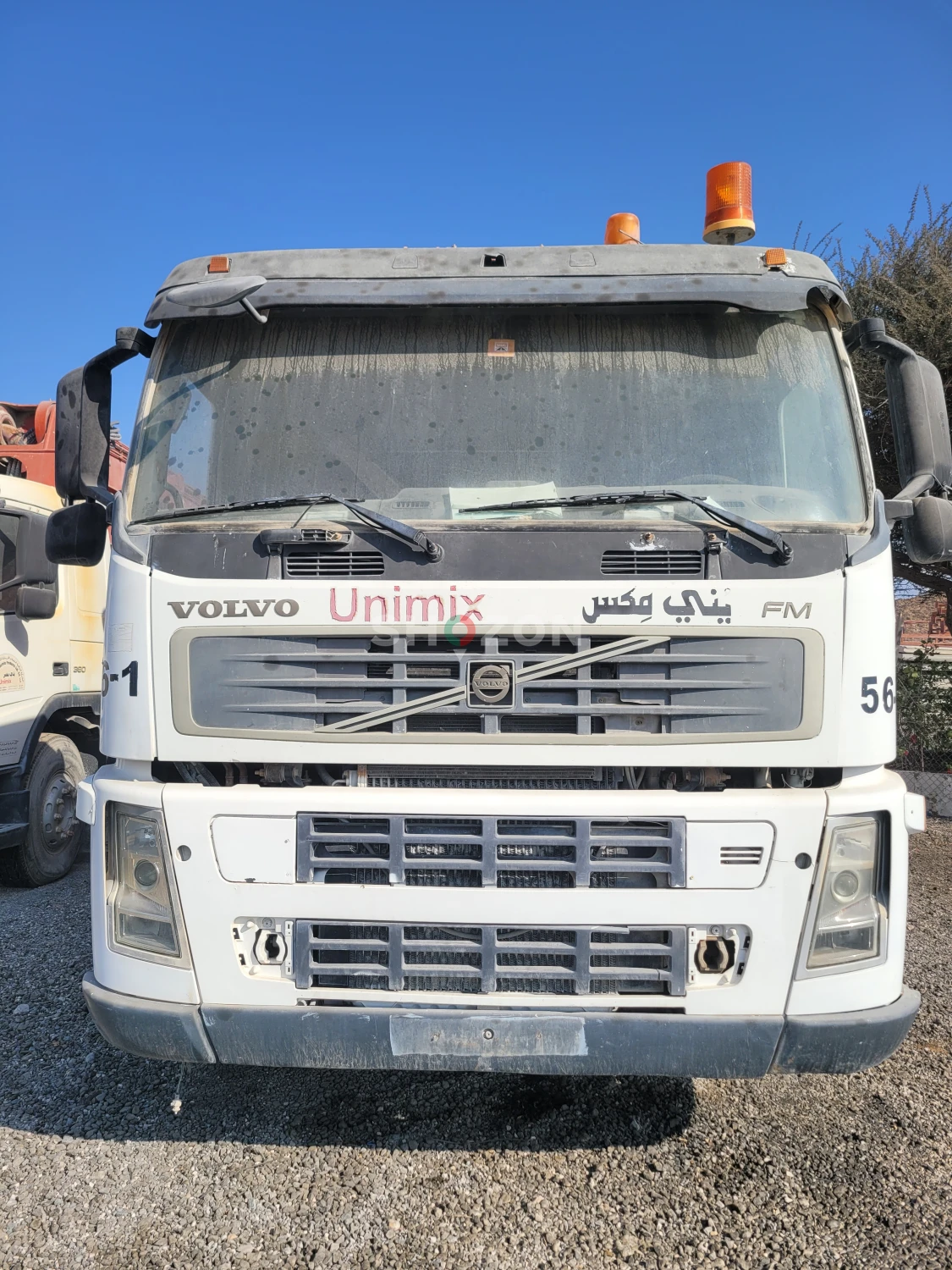concrete pump truck