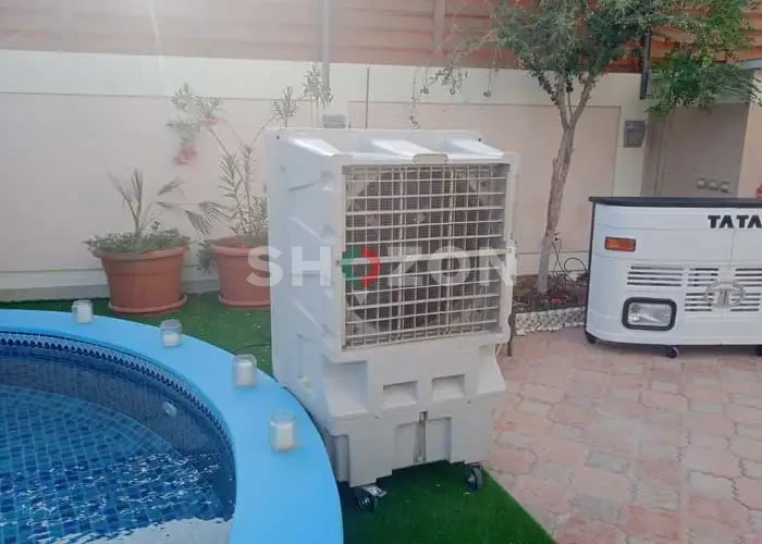 Portable Outdoor Air Cooler White for rental