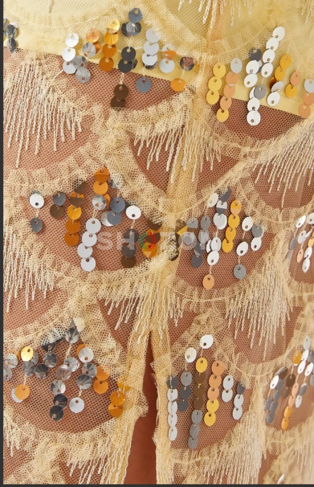 Helen Sequin Midi Skirt 