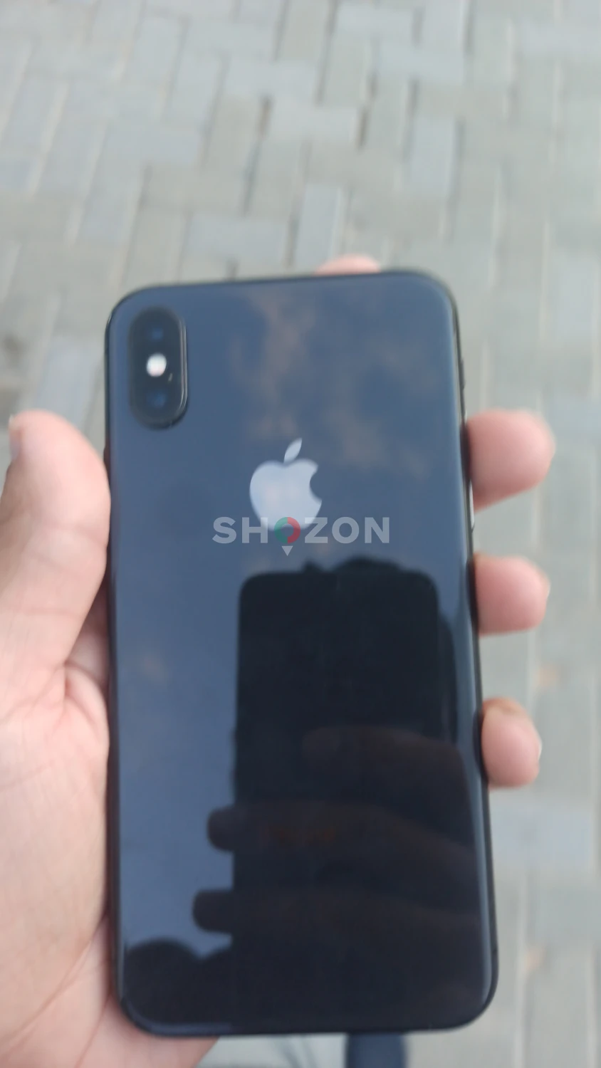 iphone x 64gb black all okay no open no repair
