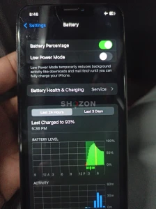 iphone x 64gb black all okay no open no repair
