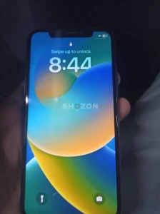 iphone x 64gb black all okay no open no repair