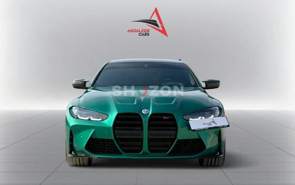 BMW M4 COMPETITION 3.0L I6 TWIN-TURBO A/T | 2023 | NAEDO GREEN | AED 3,670 per month