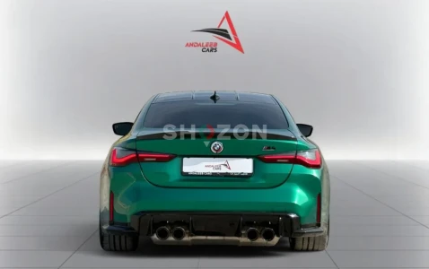BMW M4 COMPETITION 3.0L I6 TWIN-TURBO A/T | 2023 | NAEDO GREEN | AED 3,670 per month
