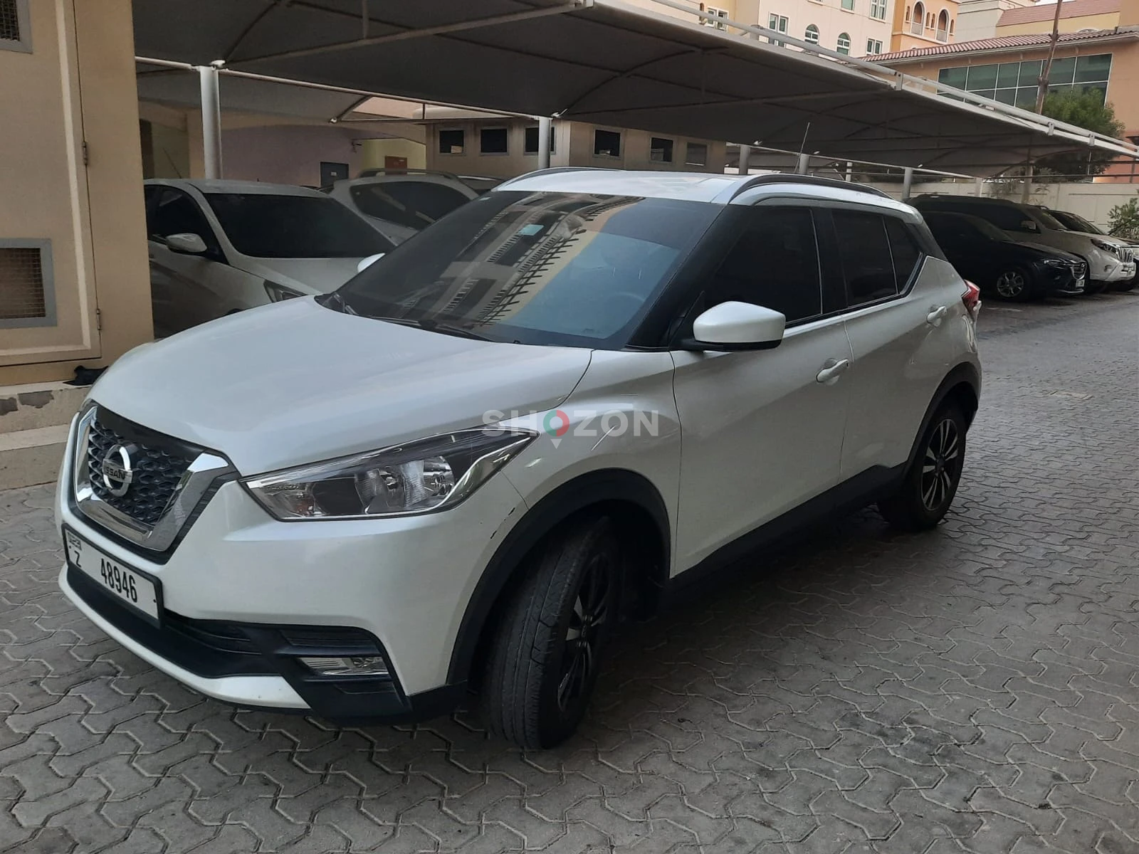 White Nissan Kicks in Excellent Condition