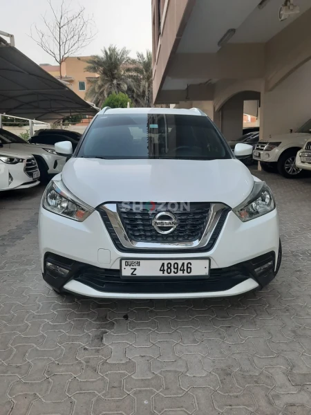White Nissan Kicks in Excellent Condition