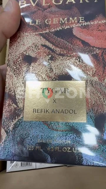 bvlgari Tygar x refik anadol perfume available 
