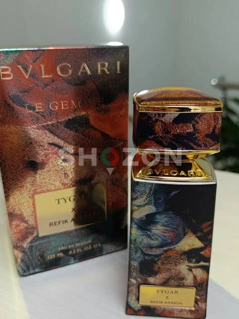 bvlgari Tygar x refik anadol perfume available 