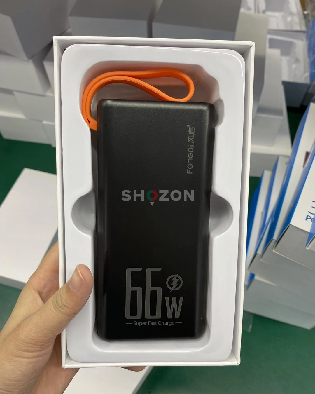 SHOZON 66W Fast Charger – Brand New, Great Performance!