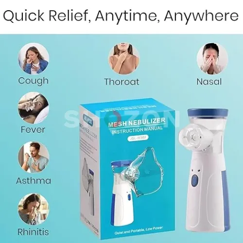Portable Mesh Nebulizer for Quick Relief