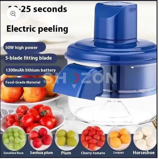 Automatic fruits and vegetable peeler