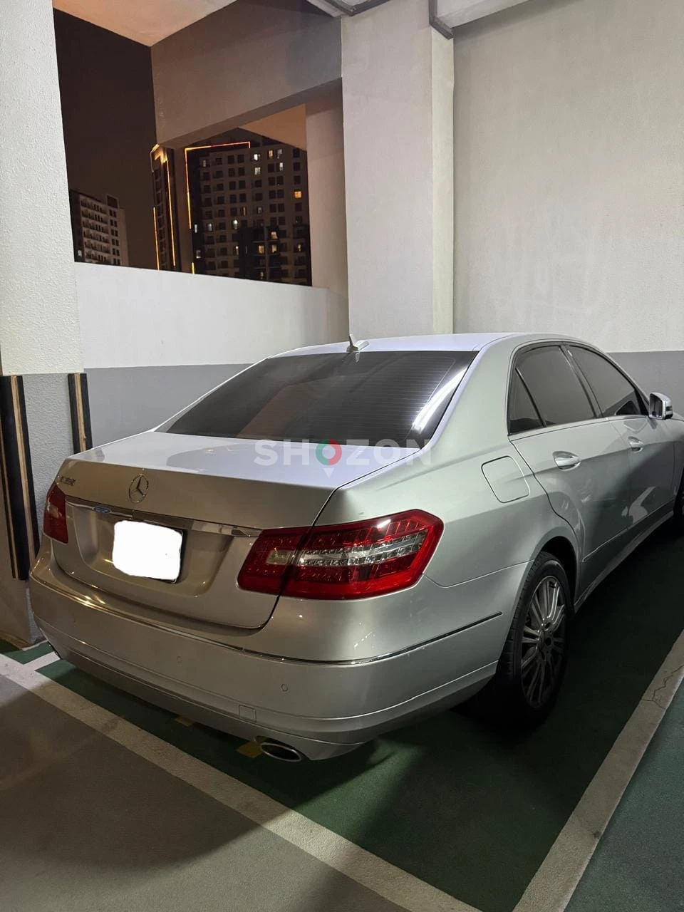 Mercedes-Benz E-Class Silver Sedan