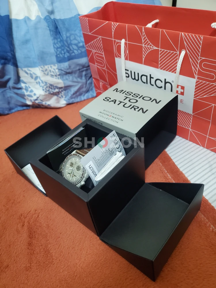 OMEGA X SWATCH Mission to Saturn