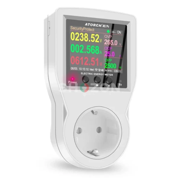 Smart WiFi Energy Meter Plug with App Control