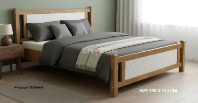 New Solid Wood Queen Size Bed Frame