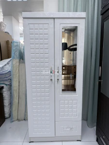 White Cabinet 2 Door 