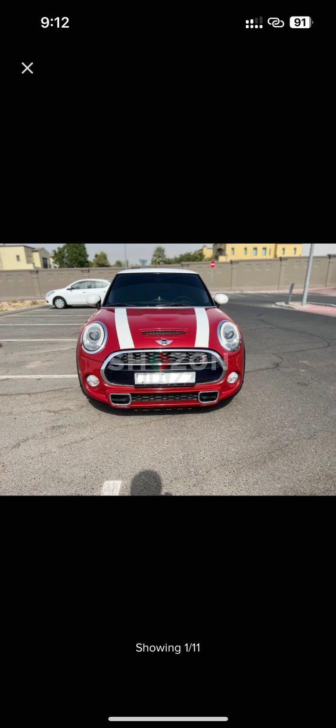 Red Mini Cooper S 2016 in Excellent Condition