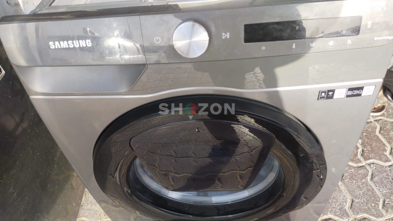 Samsung Front Load Washing Machine Grey
