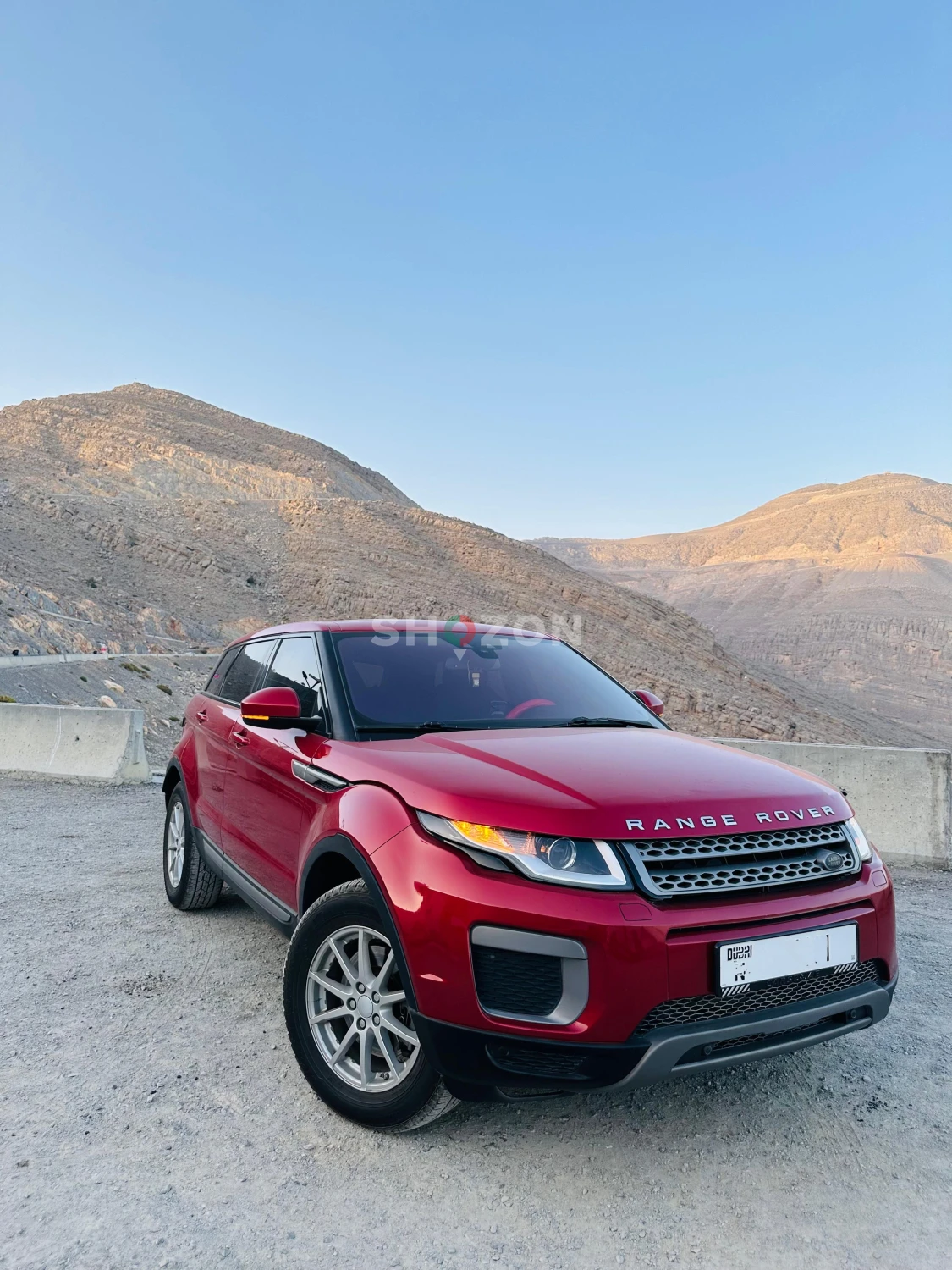 Range Rover Evoque at 82,000 km odometer