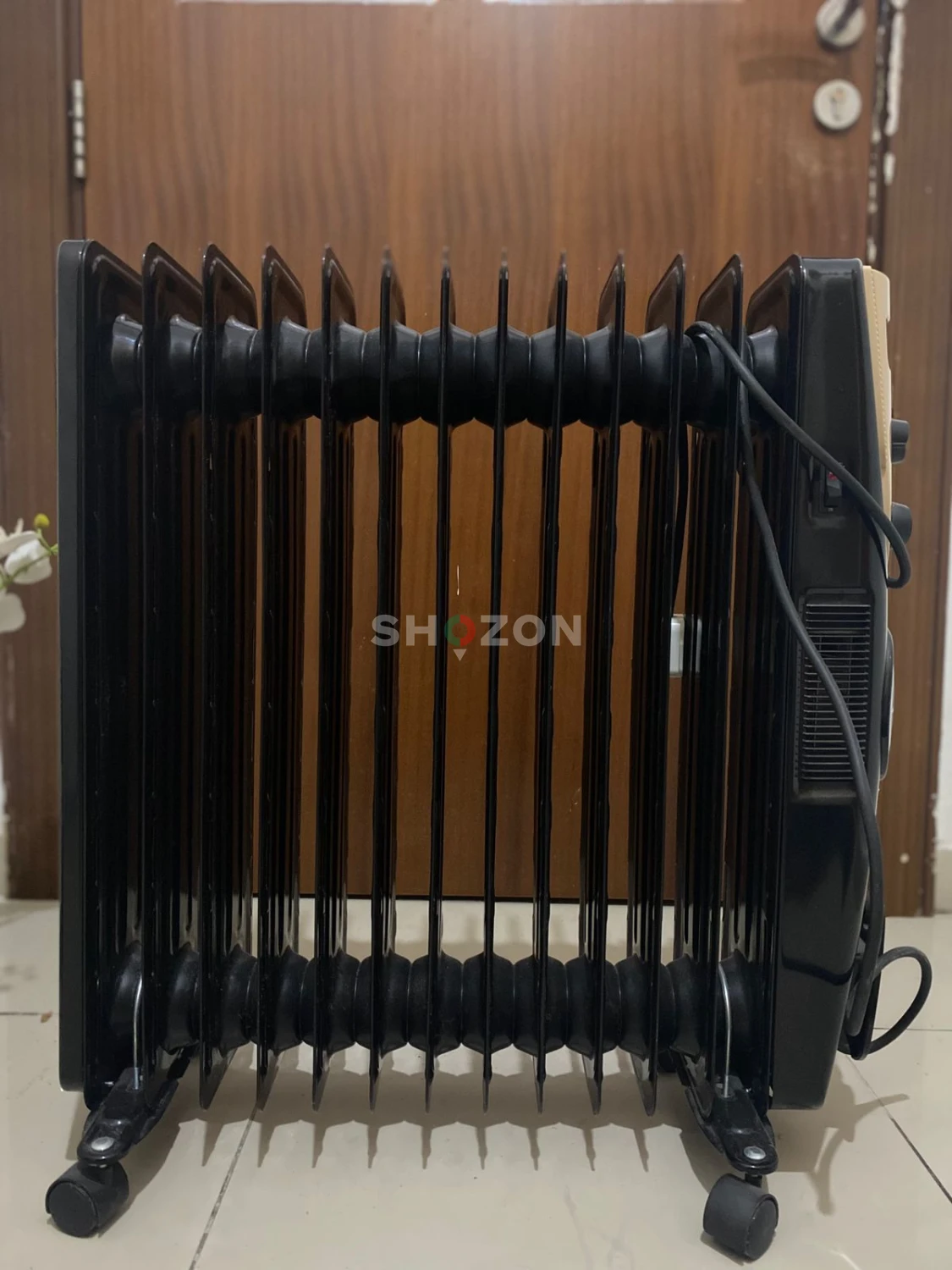 Black & Decker 2500W 13 Fin Oil Radiator Heater With Fan Forced Black OR013FD-B5