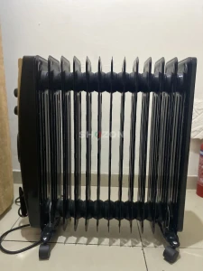 Black & Decker 2500W 13 Fin Oil Radiator Heater With Fan Forced Black OR013FD-B5