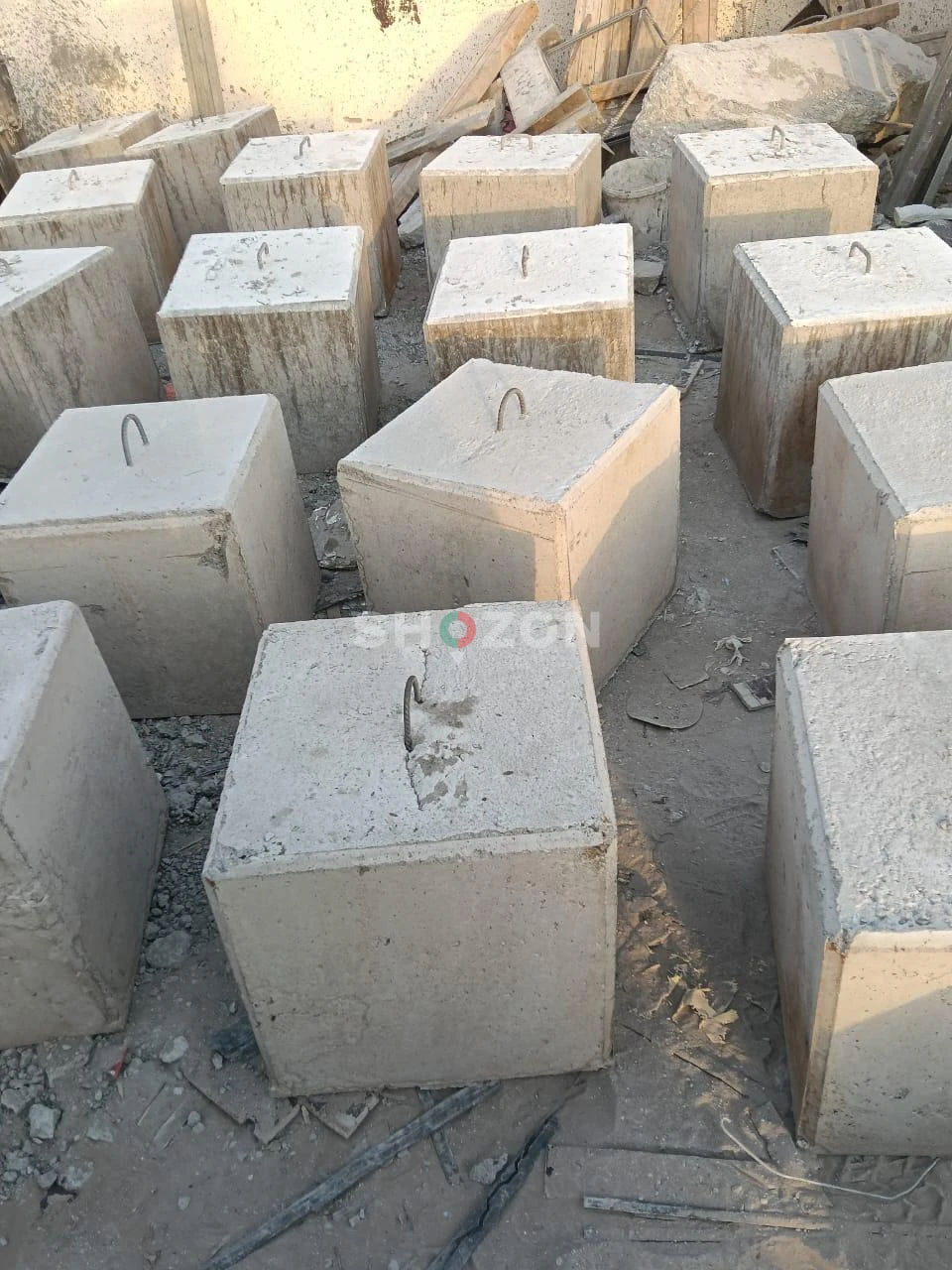concrete blocks