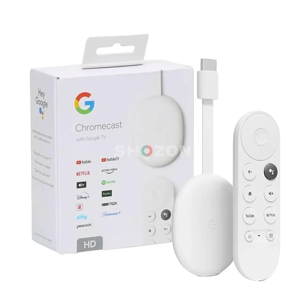 Google Chromecast with Google TV - Stream in HD