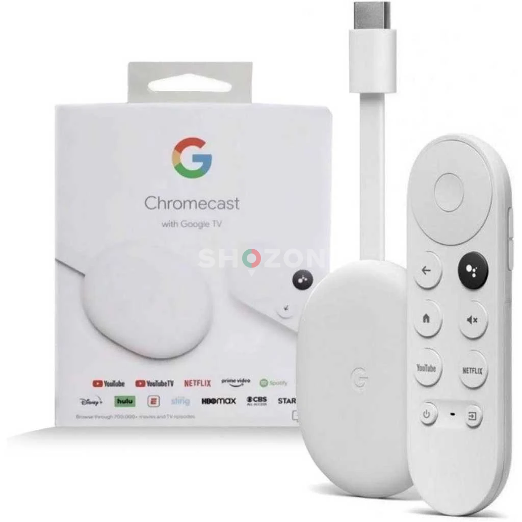 Google Chromecast with Google TV - 4K Streaming Device