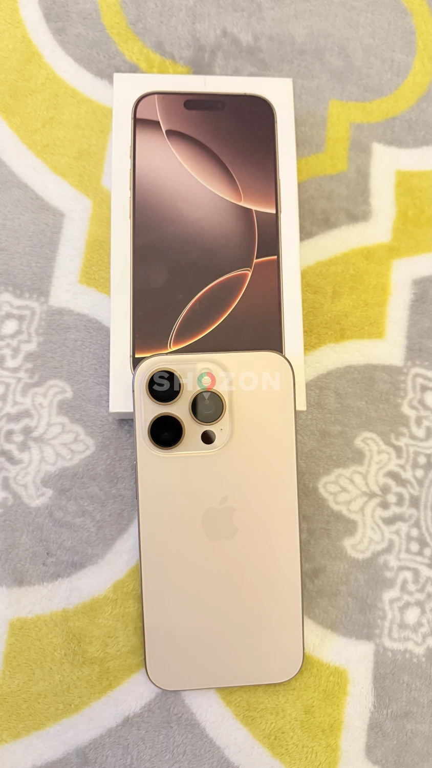 iPhone 16 Pro Desert Titanium 512GB (under warranty)