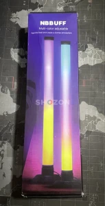 Vibrant Purple LED Light Bars - Perfect for Gaming Setup!