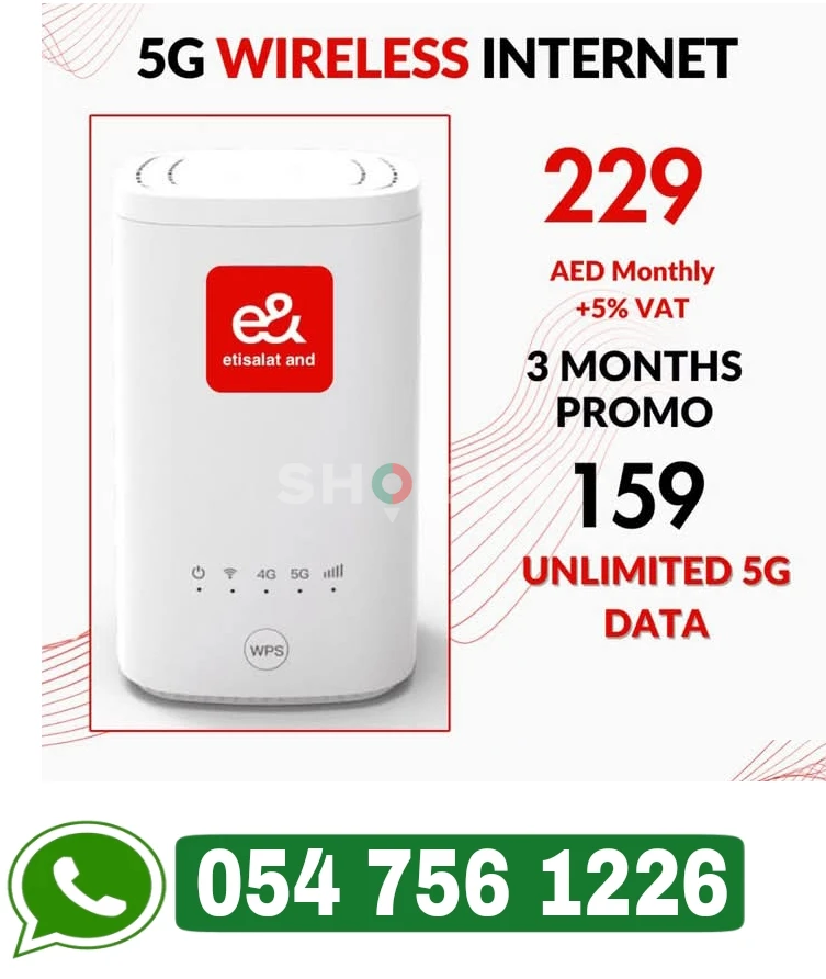 ETISALAT HOME INTERNET SERVICES ALL OVER UAE 