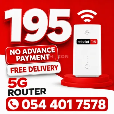 Etisalat home wifi internet service 5G
