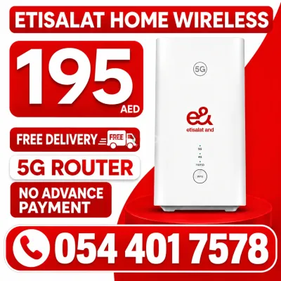 Etisalat home wifi 5G Etisalat wifi internet service  Etisalat eLife Home Internet connection