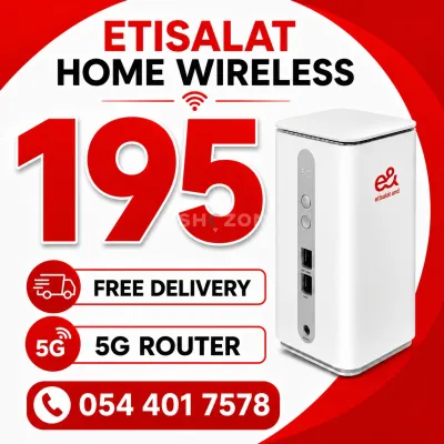 High-Speed wifi 15% discount Etisalat 