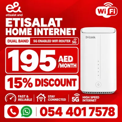 High-Speed Etisalat Wi-Fi Device 15% discount