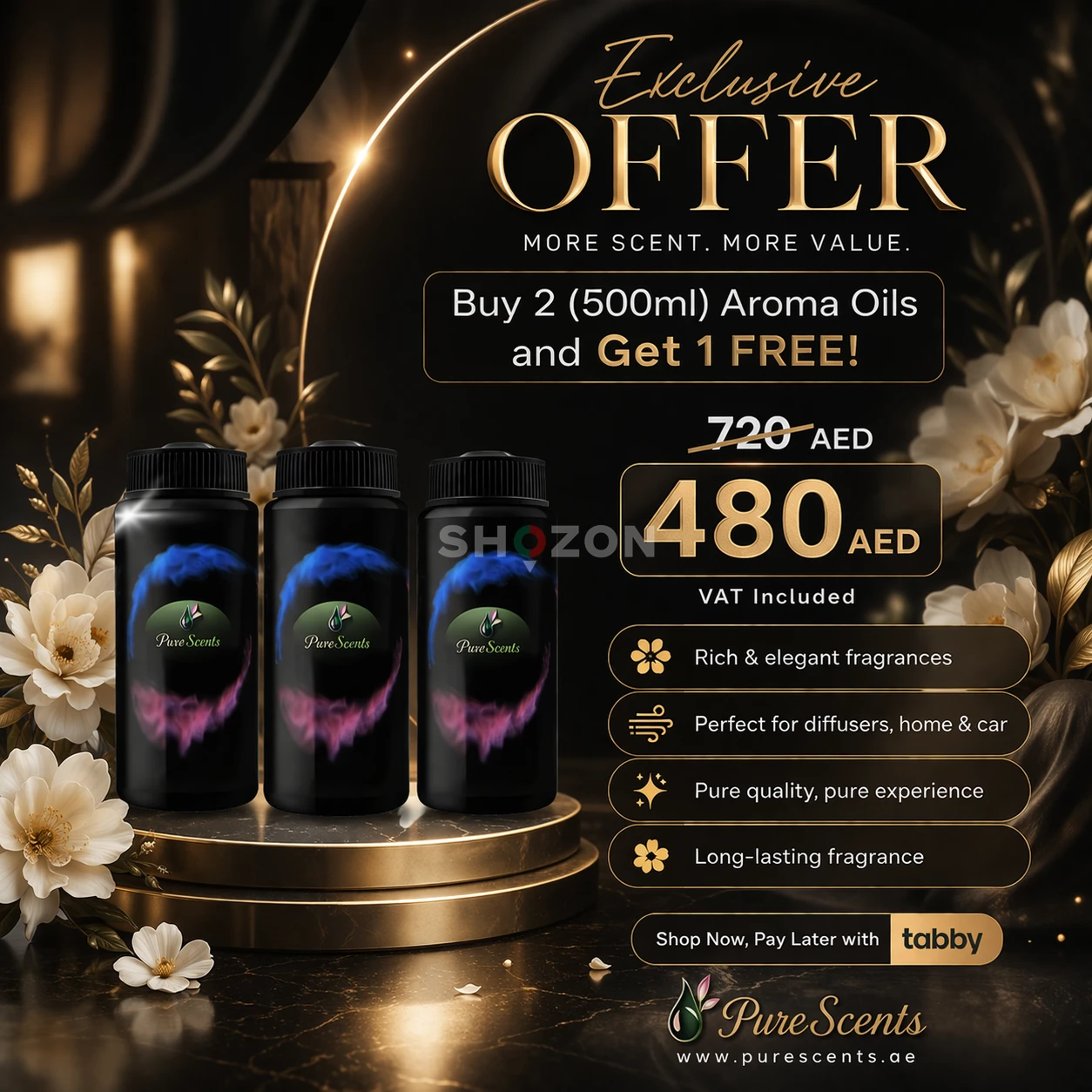 Exclusive Aroma Oil Offer – Buy 2, Get 1 Free!
