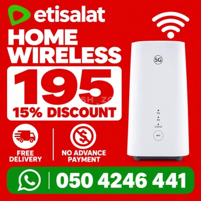Etisalat home wifi internet service | Free delivery | Unlimited data 